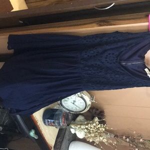 Navy blue dress